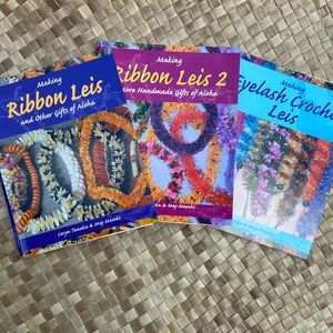 Making Ribbon Leis